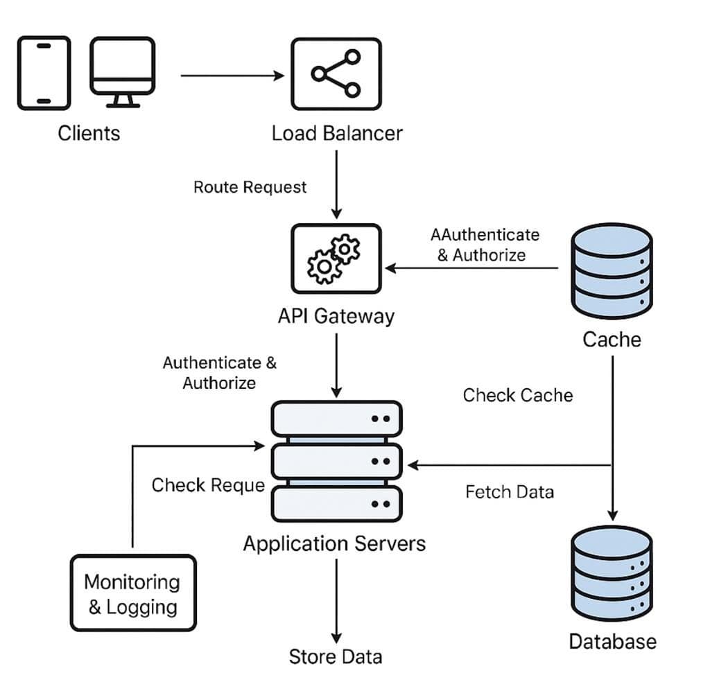 Scaling infrastructure — from one user in a prototype to a million in production